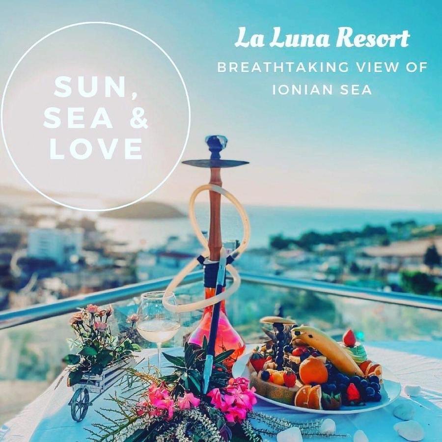 La Luna Hotel Ksamil Buitenkant foto