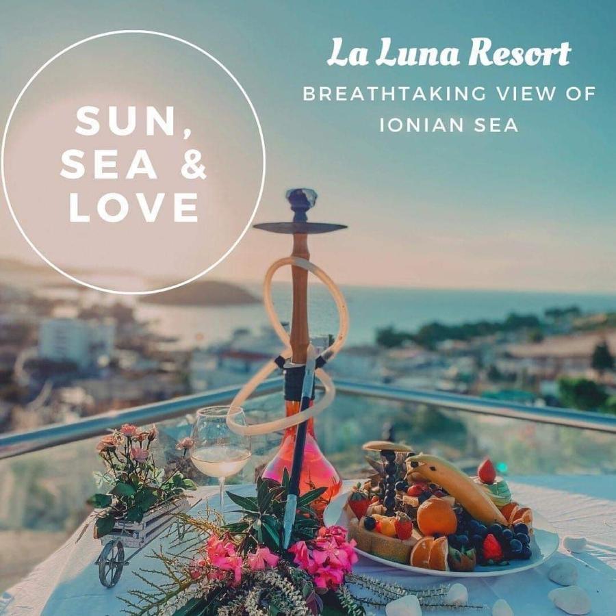 La Luna Hotel Ksamil Buitenkant foto
